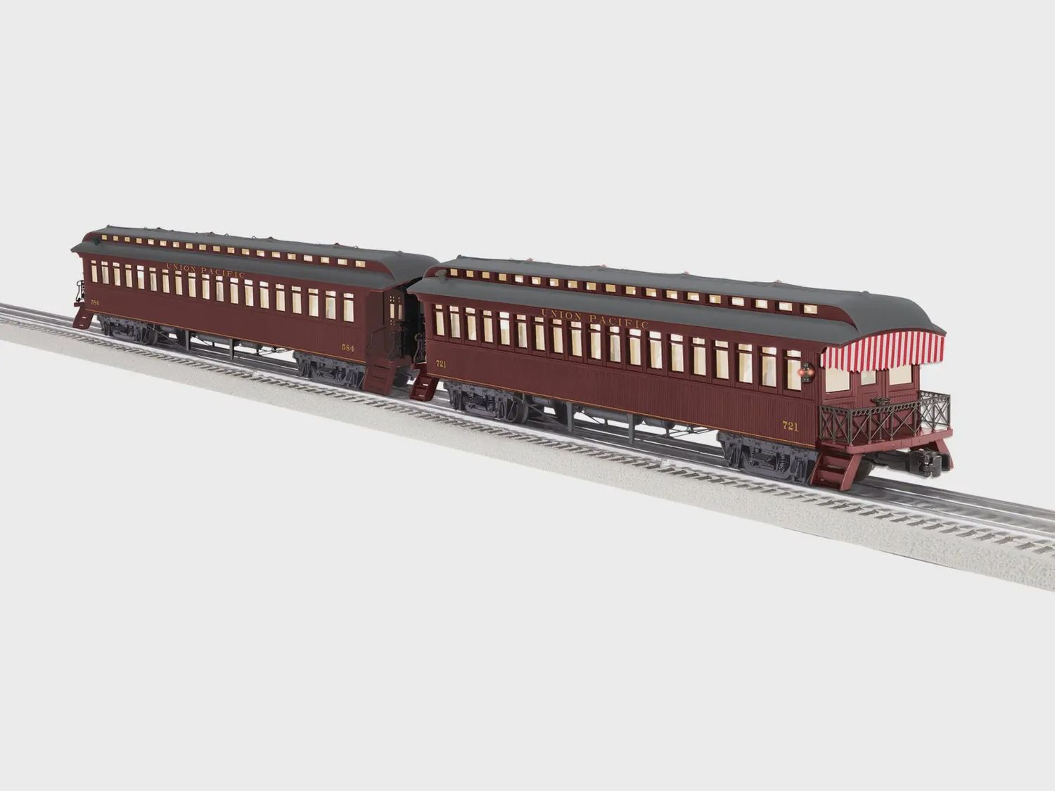 Lionel 2727190 - Union Pacific Wood Passenger Two-Pack C