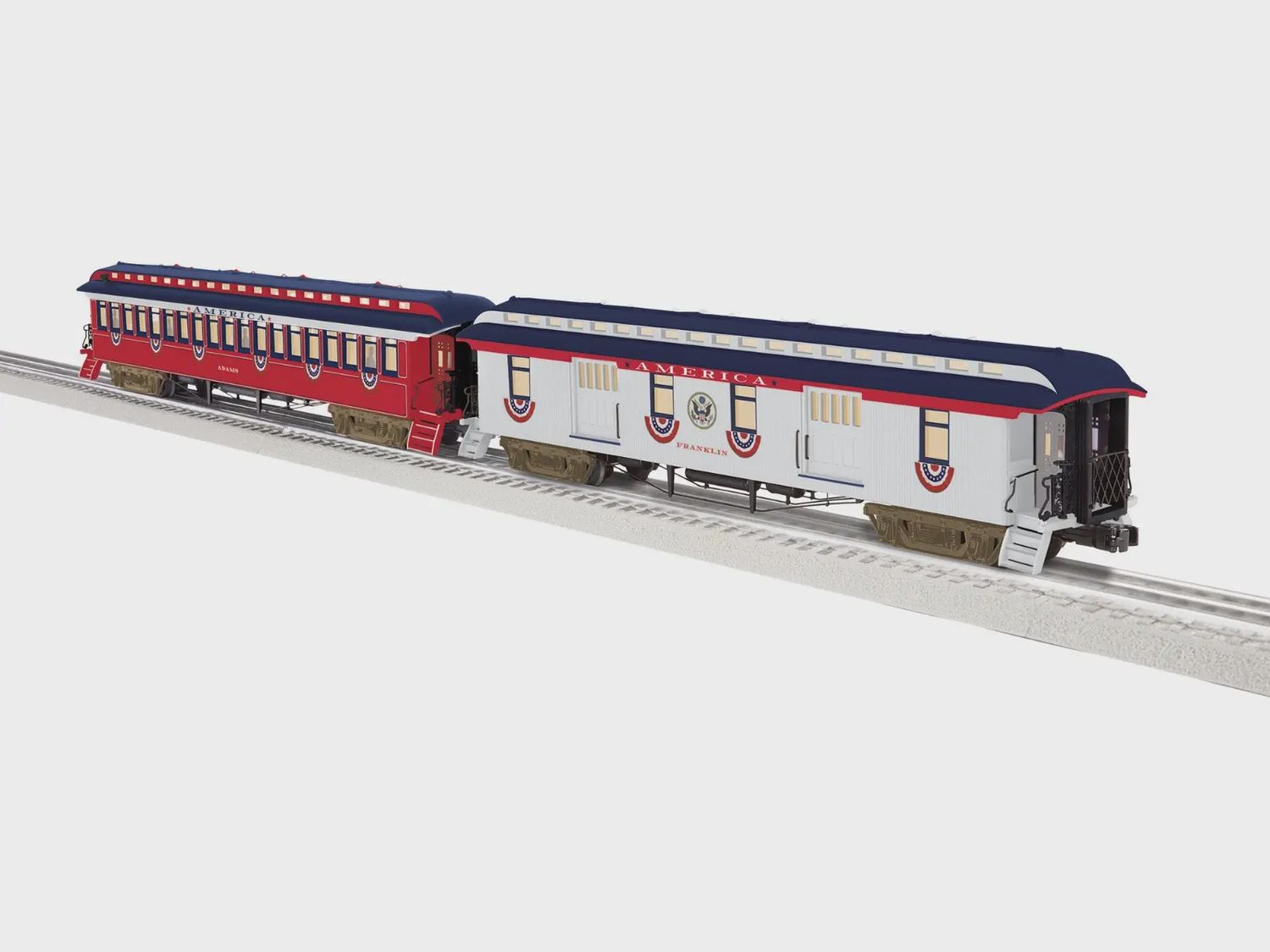 Lionel 2727210 - America Wood Passenger Two-Pack A
