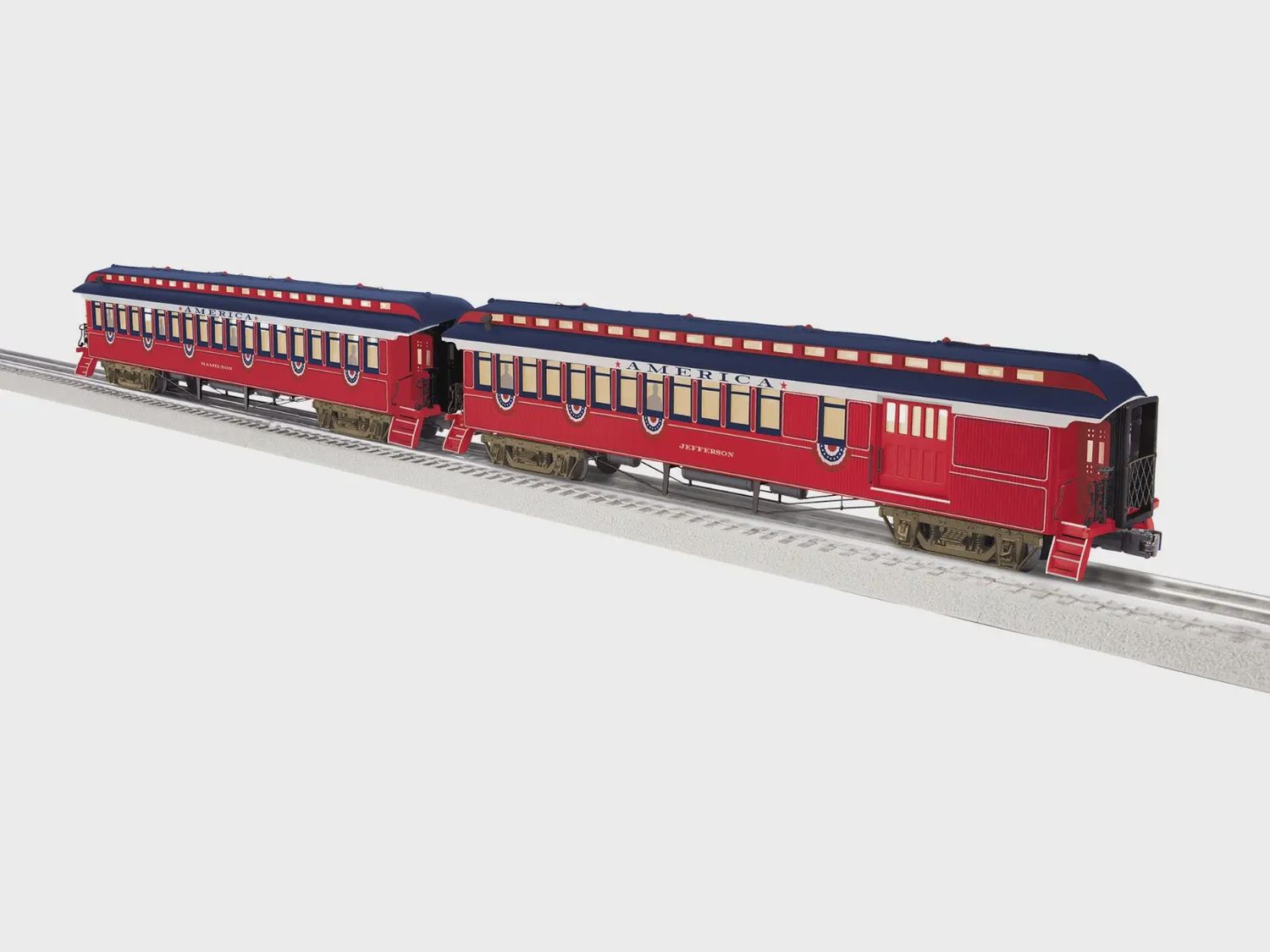 Lionel 2727220 - America Wood Passenger Two-Pack B