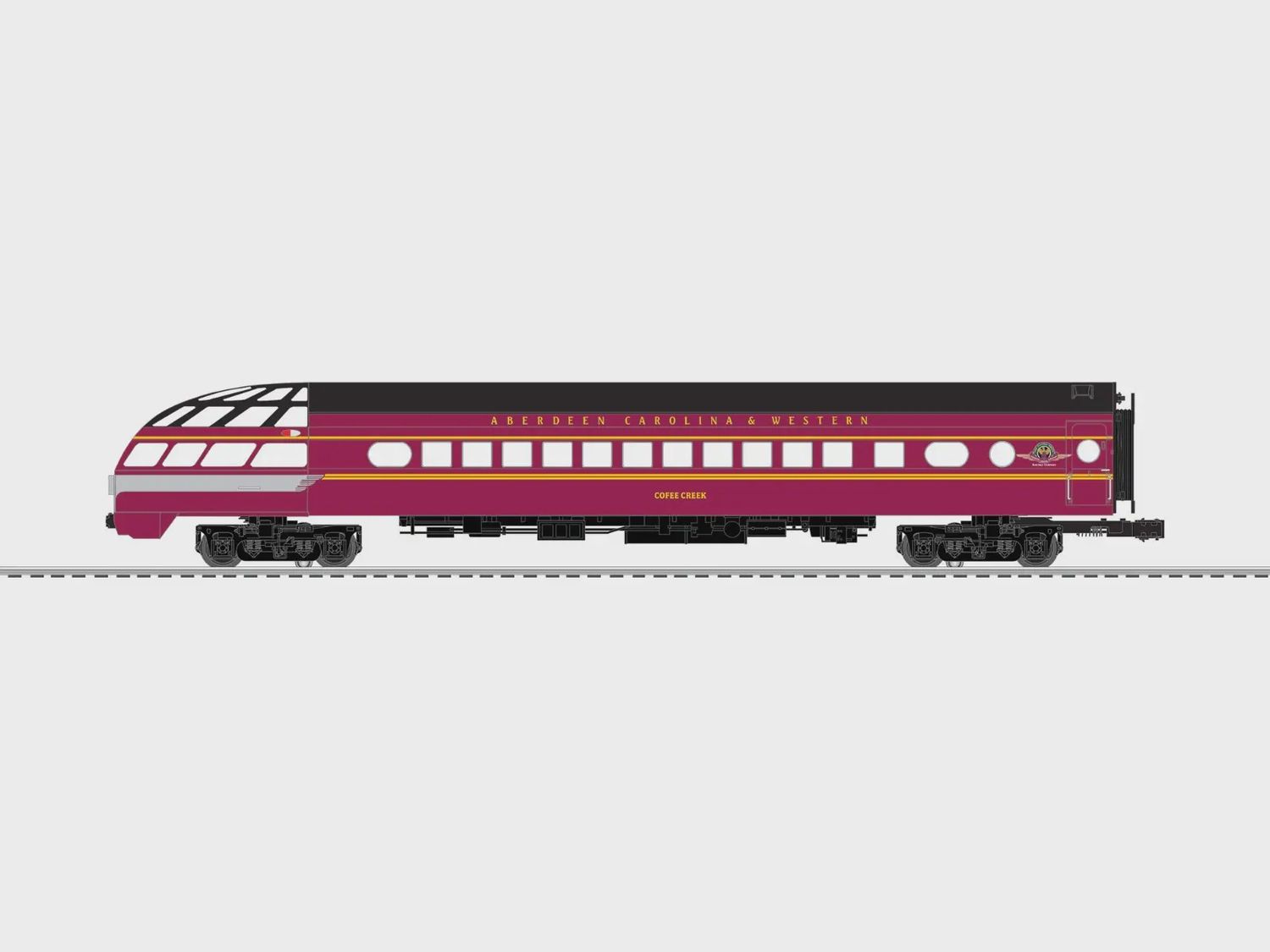 Lionel 2727460 - Aberdeen Carolina &amp; Western Skytop Lounge