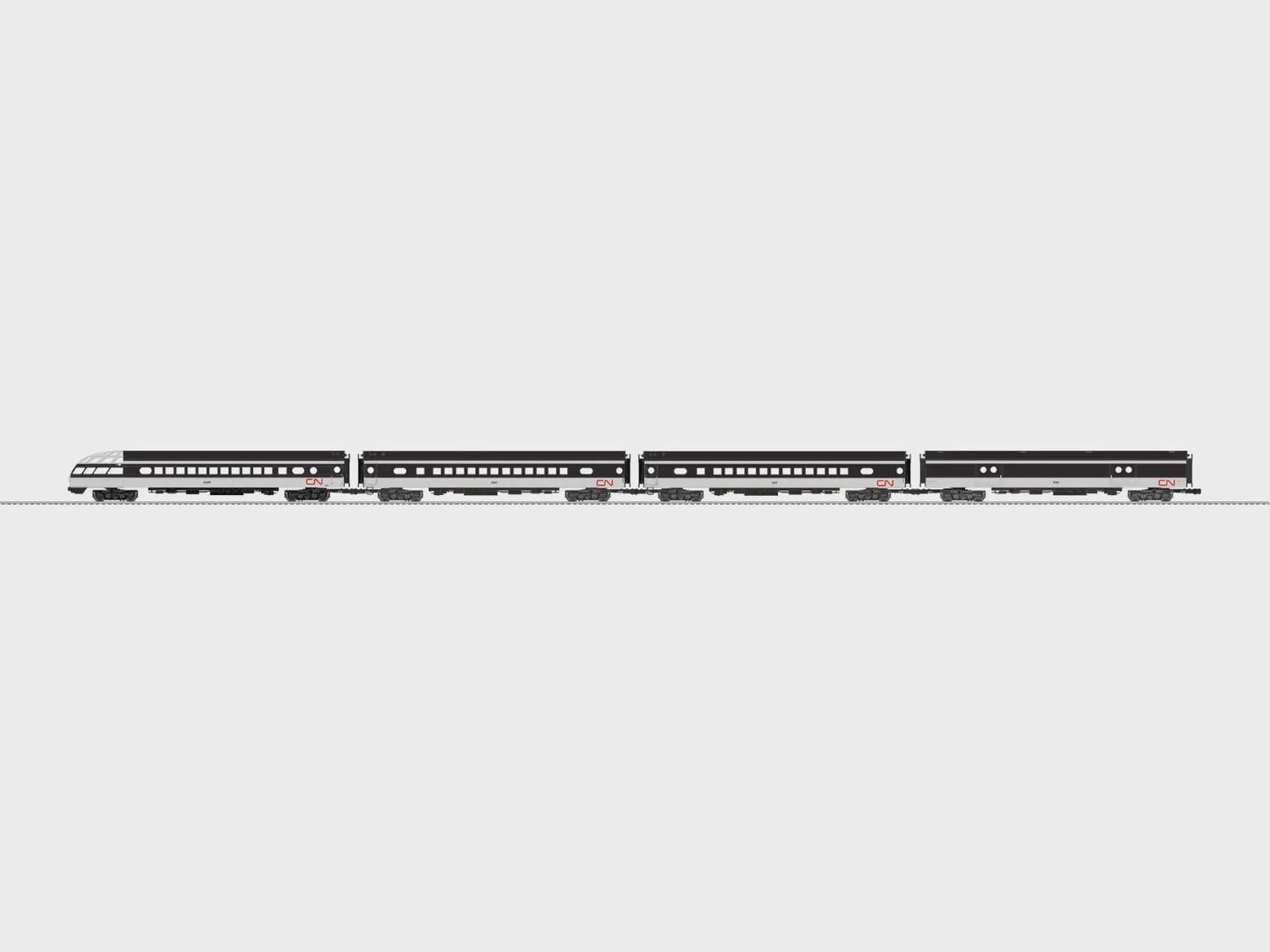 Lionel 2727430 - Canadian National Auminum 4 Pack