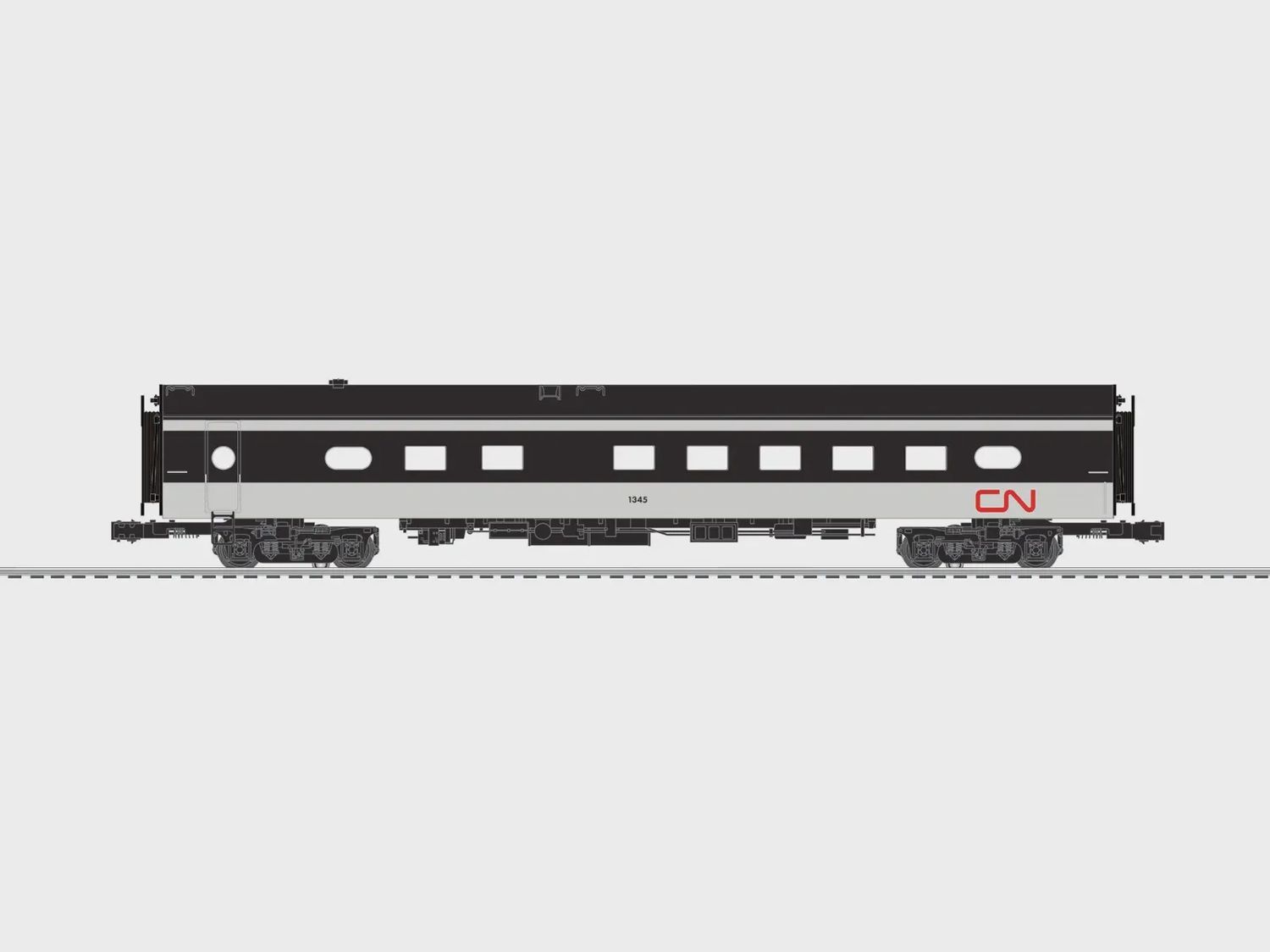 Lionel 2727450 - Canadian National Auminum SS Diner