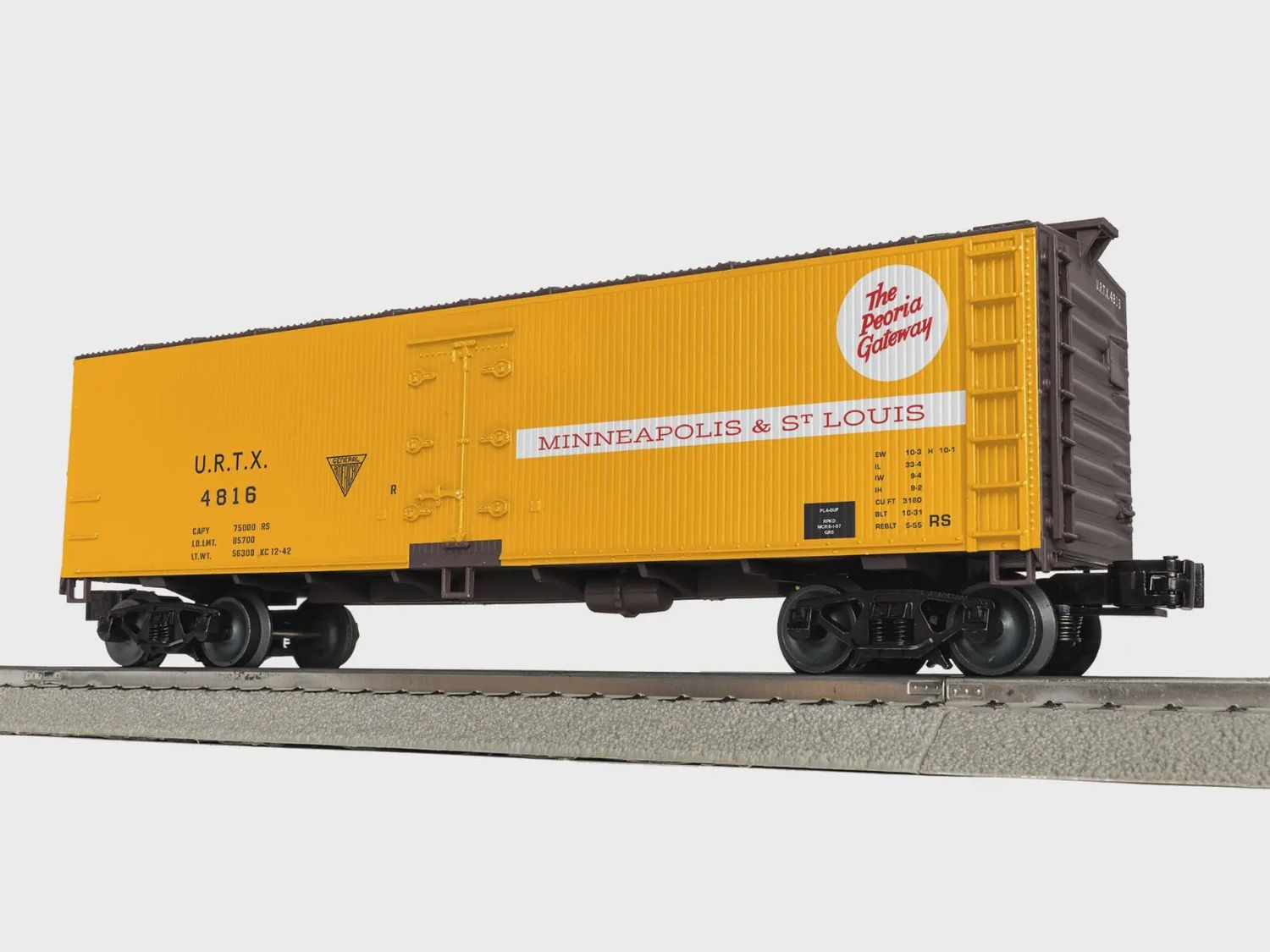 Lionel 2642342 - Minneapolis &amp; St Louis Woodside Reefer #4816