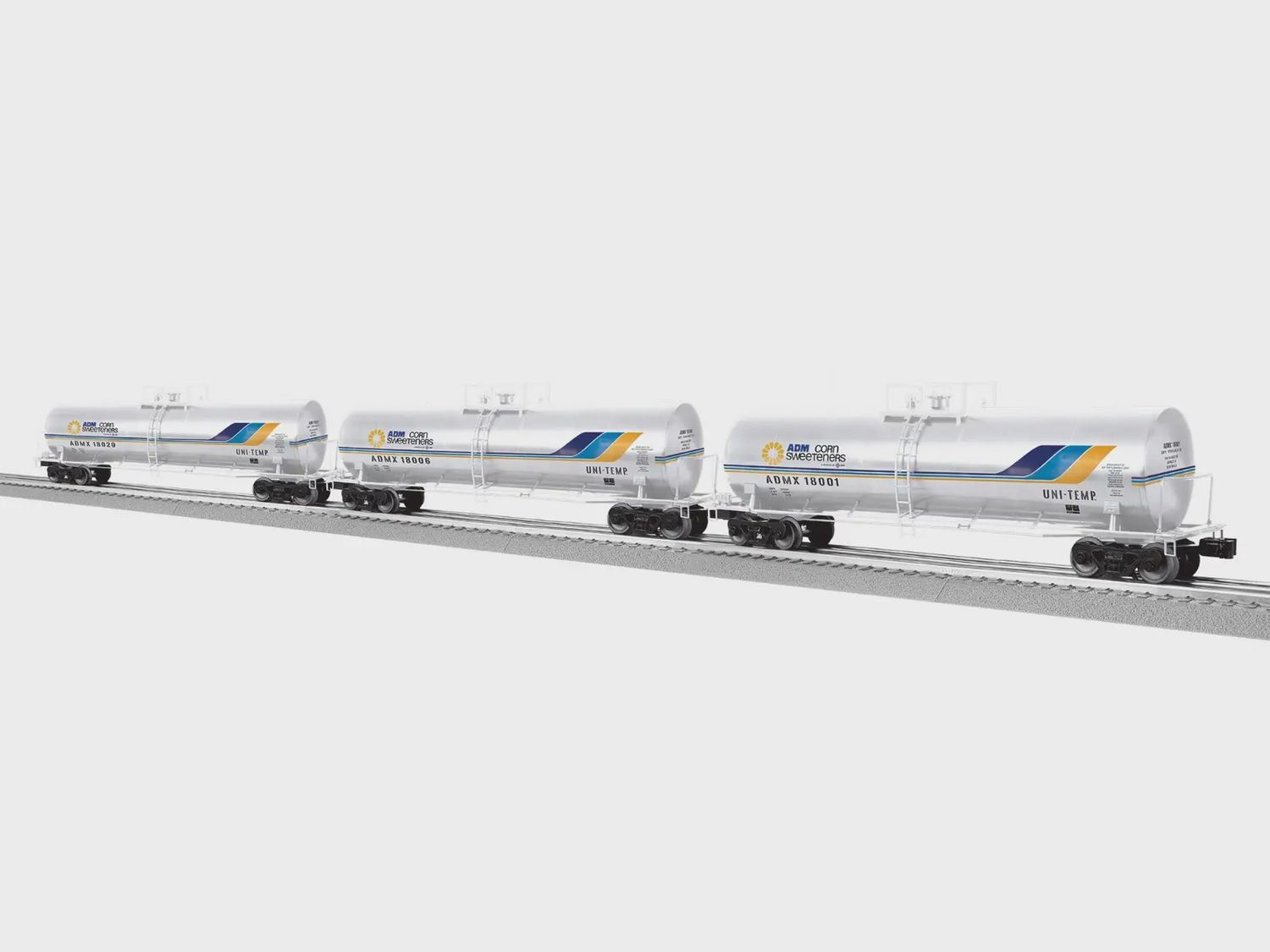Lionel 2742070 - ADM 50' Tank Car 3 Pack