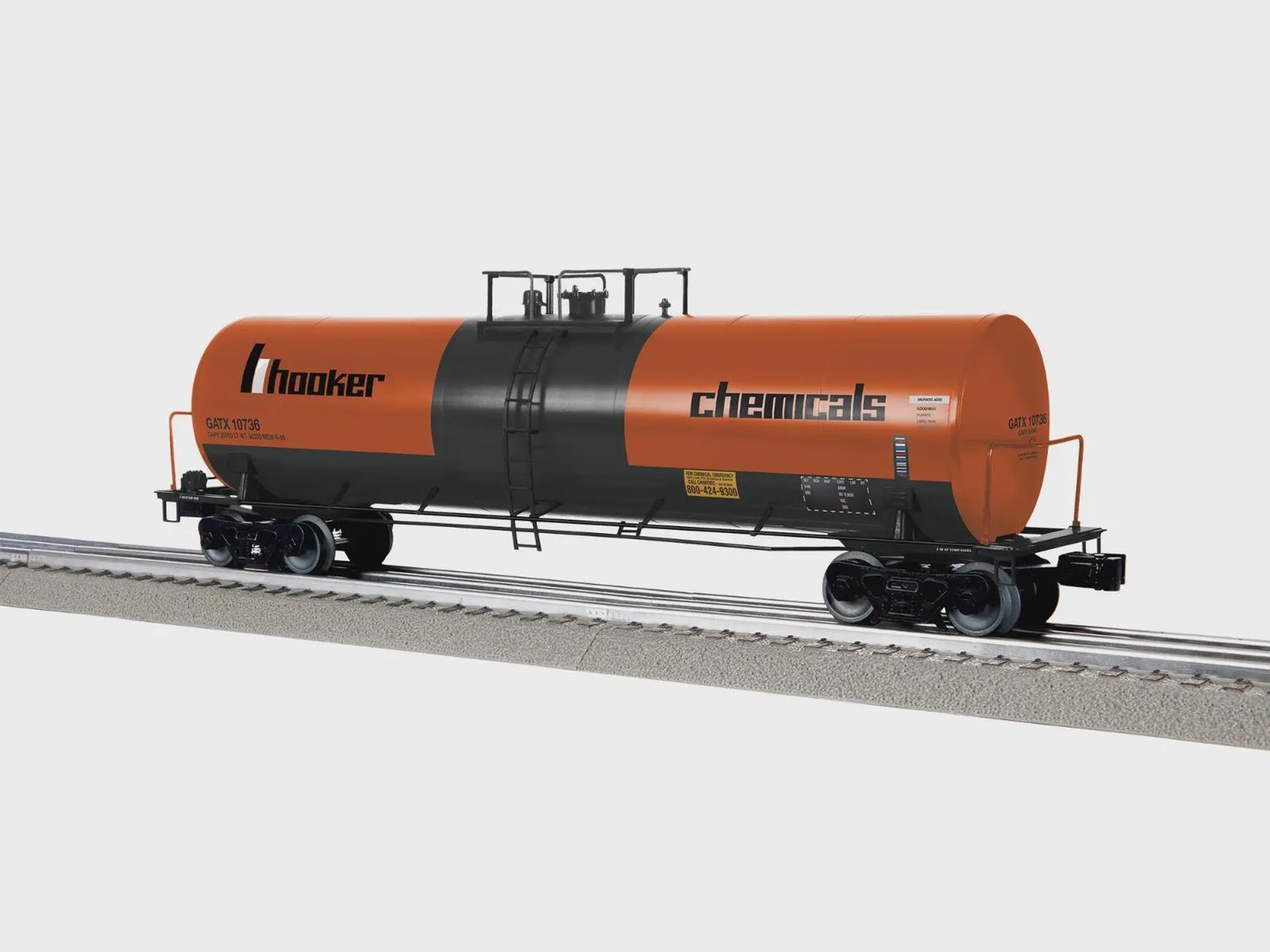 Lionel 2742109 - Hooker 50' Tank Car #10736
