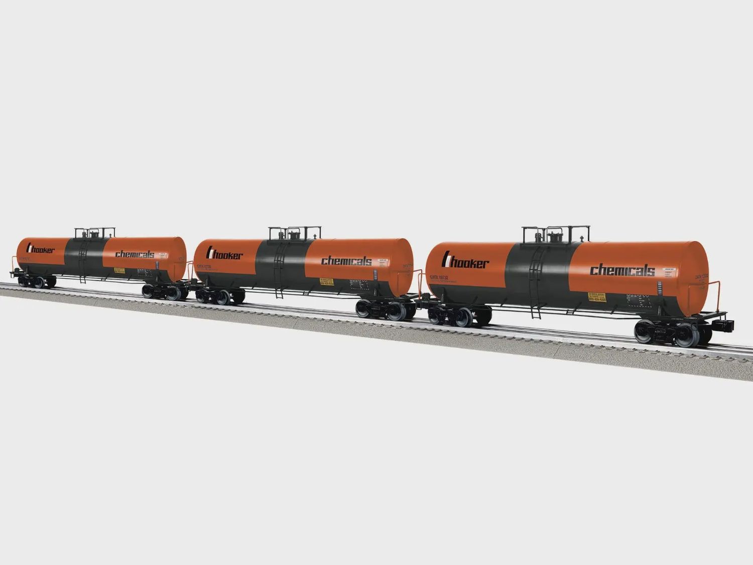 Lionel 2742100 - Hooker 50' Tank Car 3 Pack