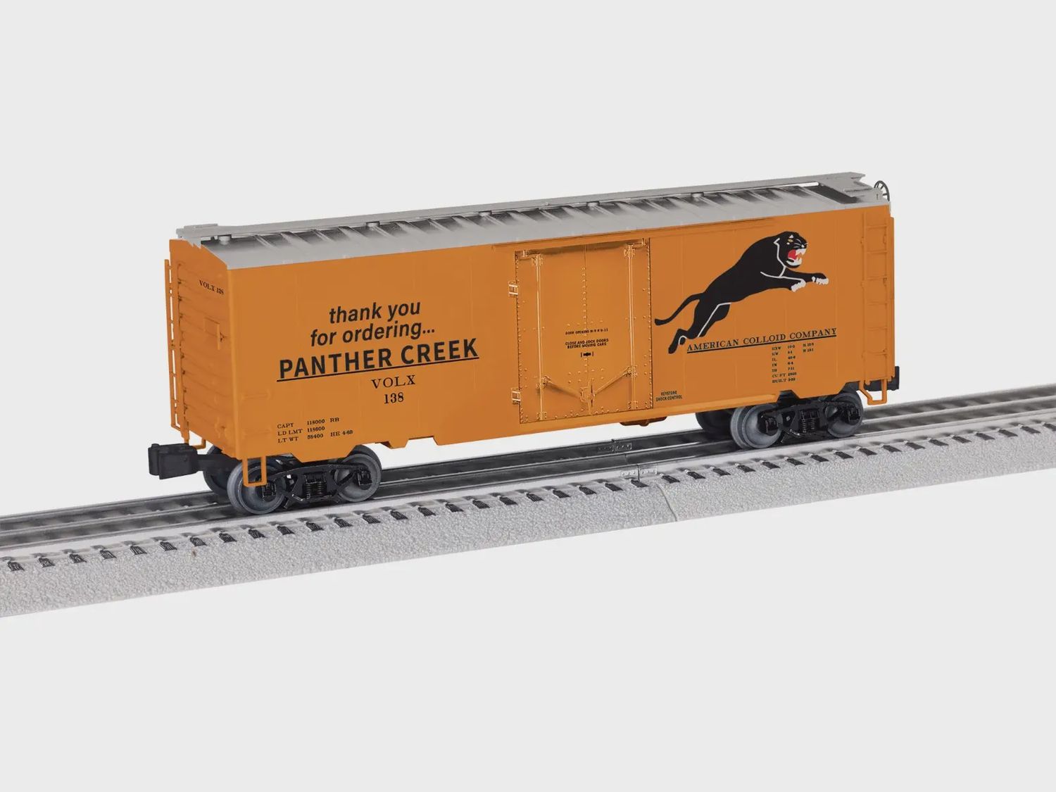 Lionel 2742190 - American Colloid 40' Plug Door Boxcar #138