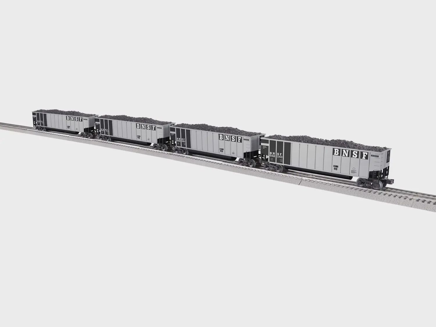 Lionel 2743015 - BNSF Rotary Gondola 4 Pack