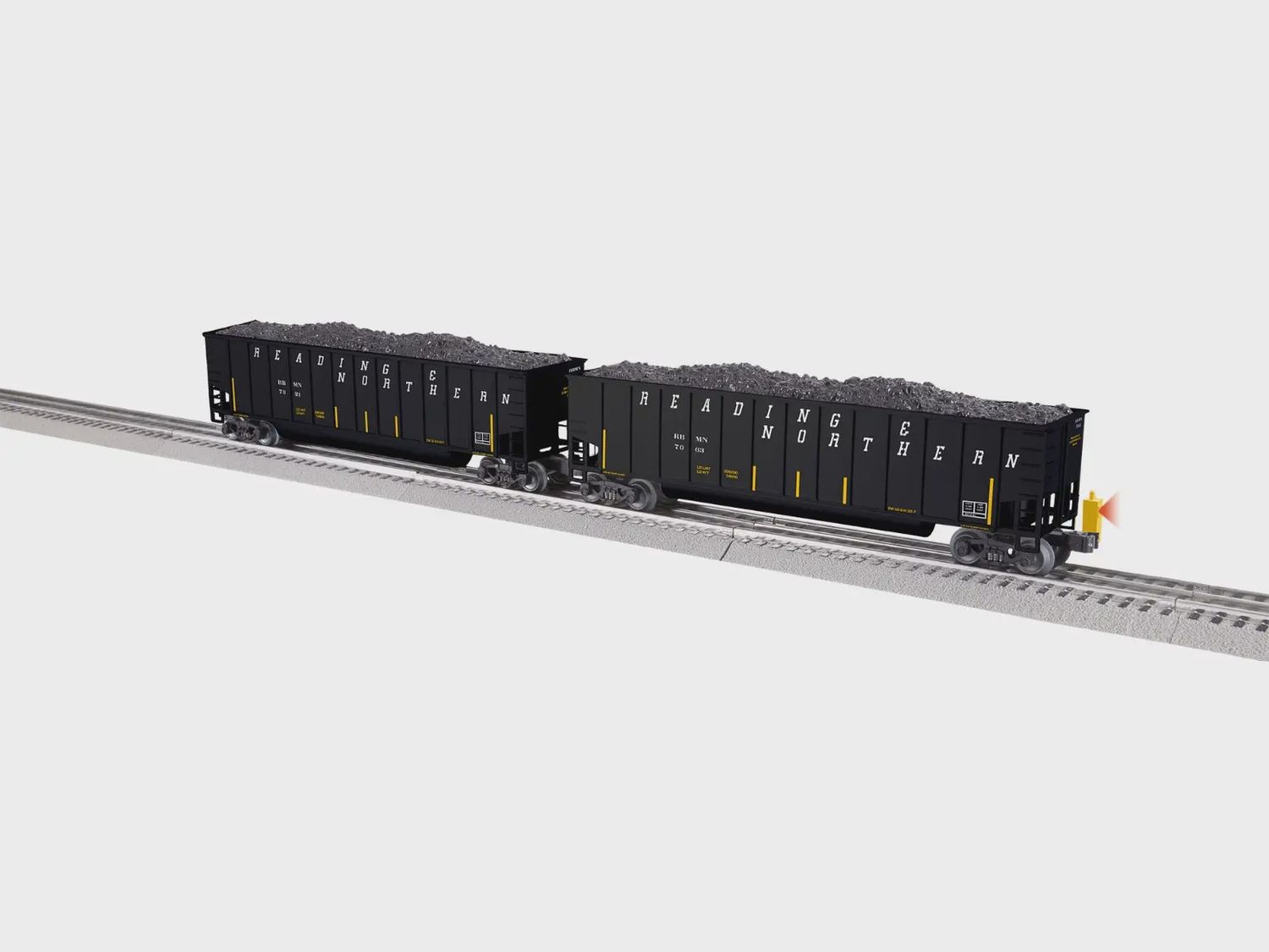 Lionel 2743050 - Reading and Northern Rotary Gondola 2 Pack