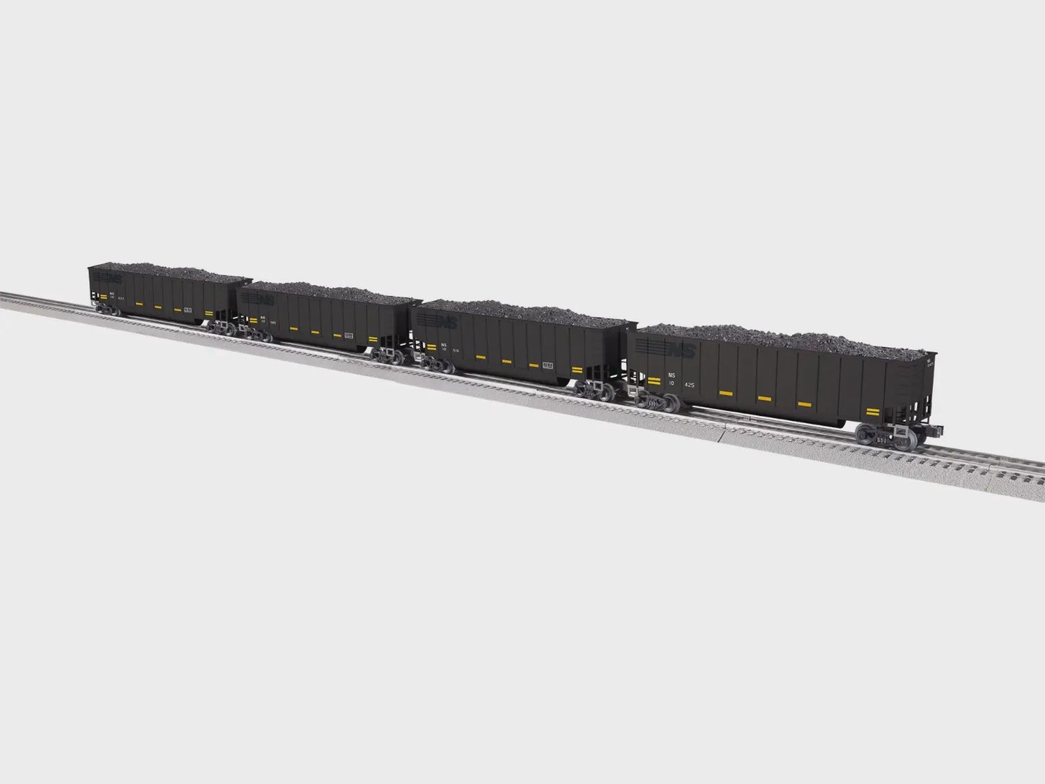 Lionel 2743045 - Norfolk Southern Rotary Gondola 4 Pack