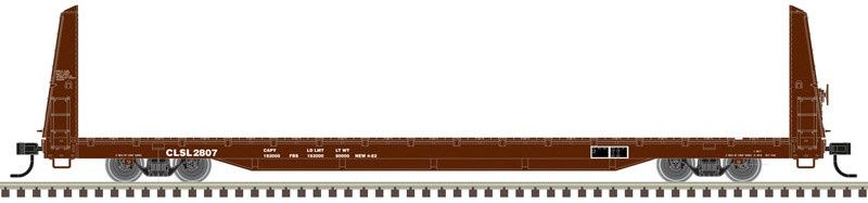 Atlas 20007950 - HO TRAINMAN BULKHEAD FLAT CAR COLUMBIA &amp; SILVER CREEK RAILROAD [CLSL] #2802