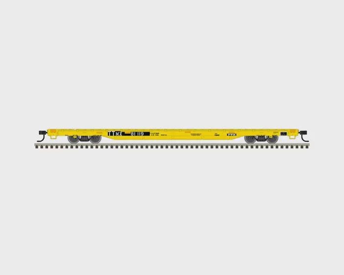 ATLAS - HO TRAINMAN 68' FLAT CAR TTX [TTMX], Road Number: 81111
