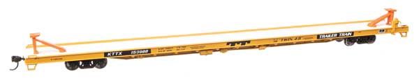 Walthers 910-5741 HO Trailer-Train KTTX 89' Channel Side Flatcar #153988