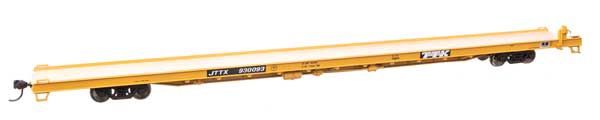 WALTHERS MAINLINE 89' CHANNEL FLATCAR TRAILER-TRAIN JTTX, Road Number: 930188