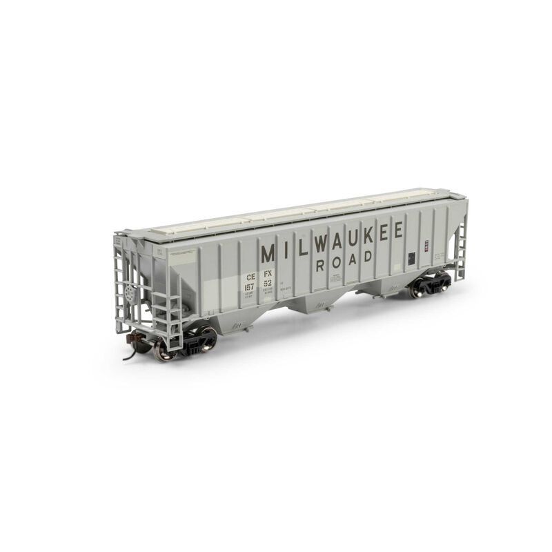 Athearn HO - PS 4740 Covered Hopper - Primed For Grime CEFX #15752