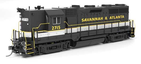 BROADWAY LIMITED BLI10017 EMD GP35, SAVANNAH &amp; ATLANTA Paragon4 Sound/DC/DCC #2715