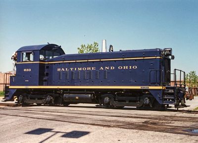 ATLAS O MASTER DCS SW9 LOCOMOTIVE B&amp;O #633