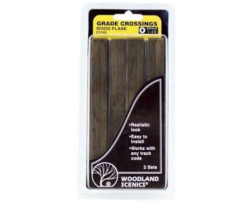 Woodland Scenics C1145 O Wood Grade Crossing