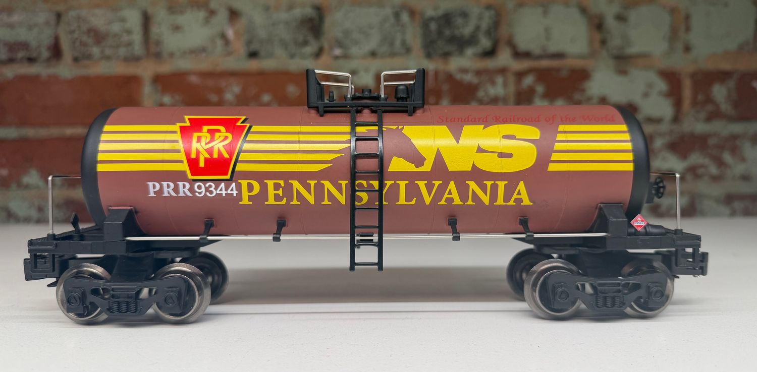 PRE-OWNED MENARDS MODERN TANK CAR - O SCALE, Road Name: NS/PRR #9344