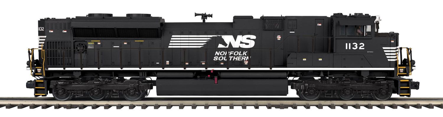 MTH 20-22163-1 O Scale Premier Norfolk Southern SD70ACe Diesel Engine w/Proto-Sound 3.0 (Hi-Rail Wheels)