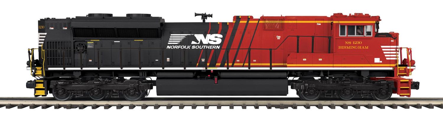 MTH 20-22164-1 O Scale Premier Norfolk Southern SD70ACe Diesel Engine w/Proto-Sound 3.0 (Hi-Rail Wheels)