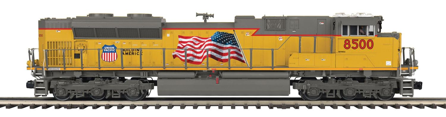 MTH 22-22179-2 O Scale Premier Union Pacific SD70ACe Diesel Engine w/Proto-Sound 3.0 (Scale Wheels)
