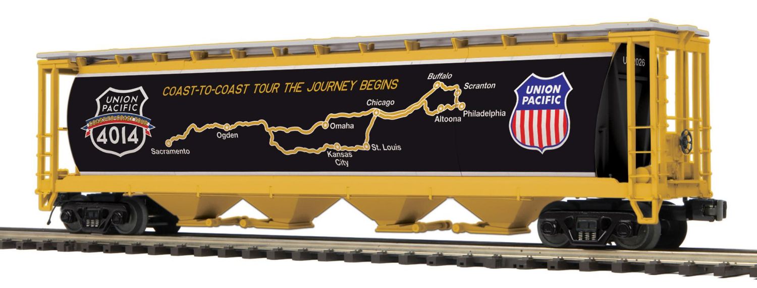 MTH 20-96906 O Scale Premier Union Pacific 100 Ton Hopper Car