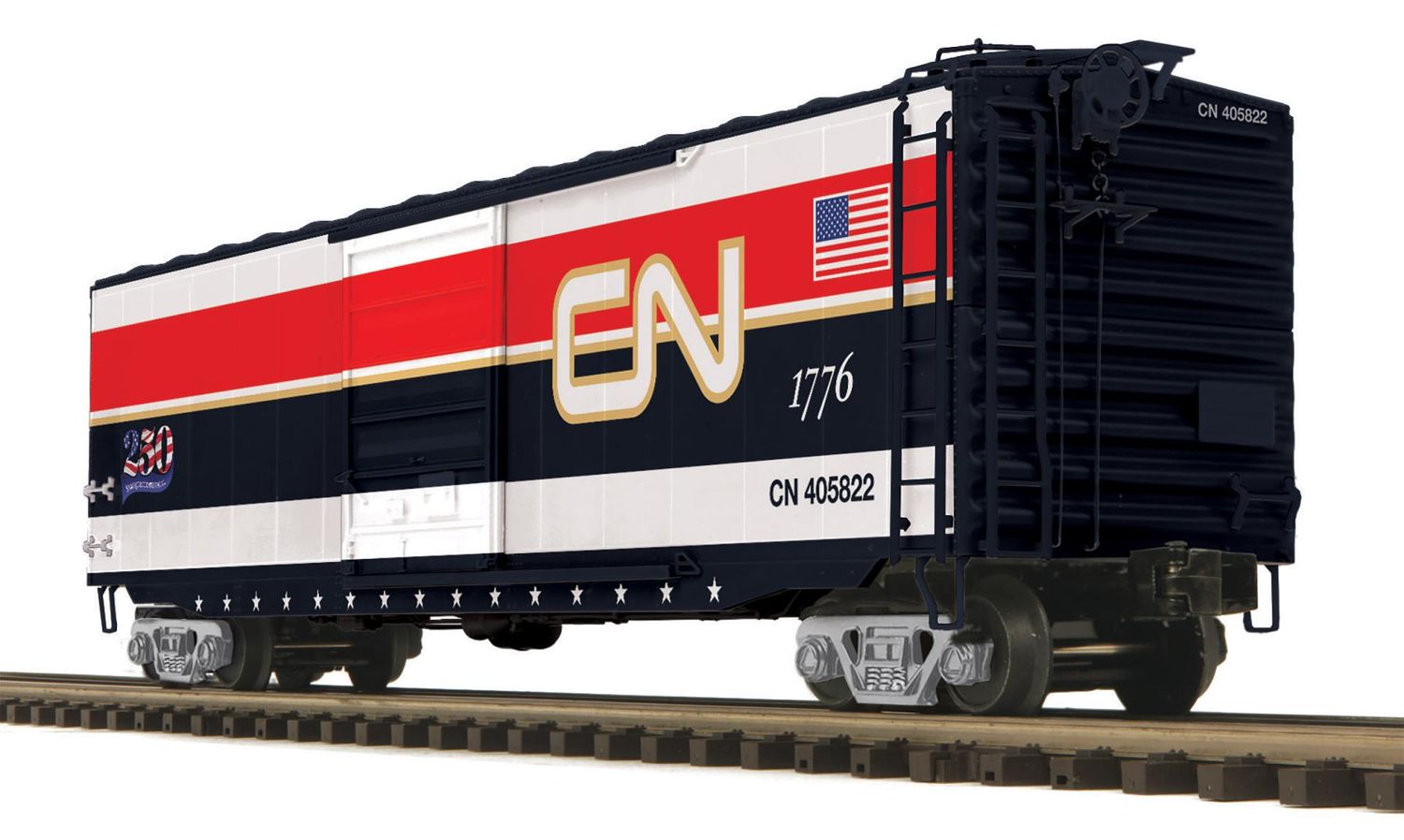 MTH 20-99564 O Scale Premier Canadian National 50’ Ps-1 Box Car w/Pullman Standard Door