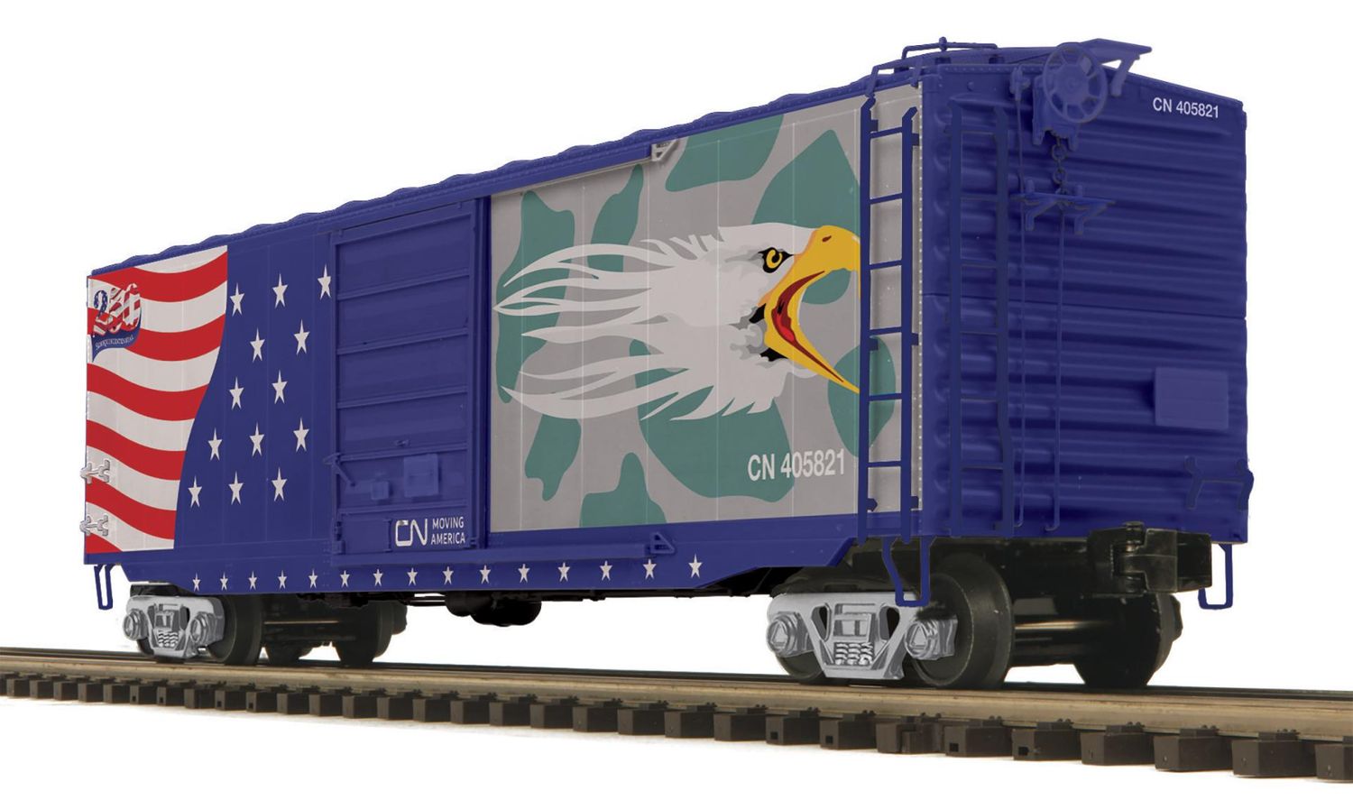 MTH 20-99563 O Scale Premier Canadian National 50’ Ps-1 Box Car w/Pullman Standard Door