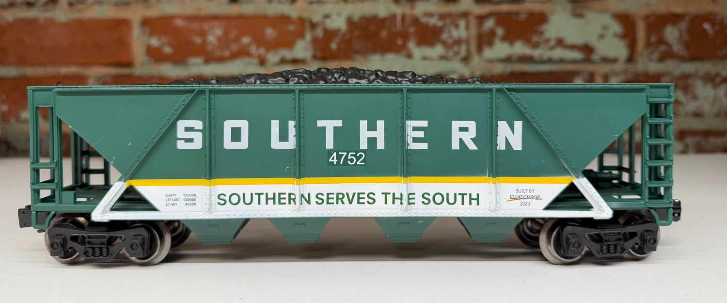 PRE-OWNED MENARDS 4-BAY COAL HOPPER - SOUTHERN, Road Number: 4752