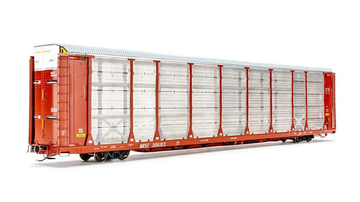 CLASS MODEL WORKS FC00637 Thrall 20-2 Autorack - Type C - BNSF #306014