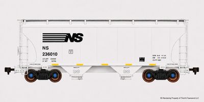 Golden Gate Depot - 39' Trinity 3281 2-Bay Hopper - Norfolk Southern