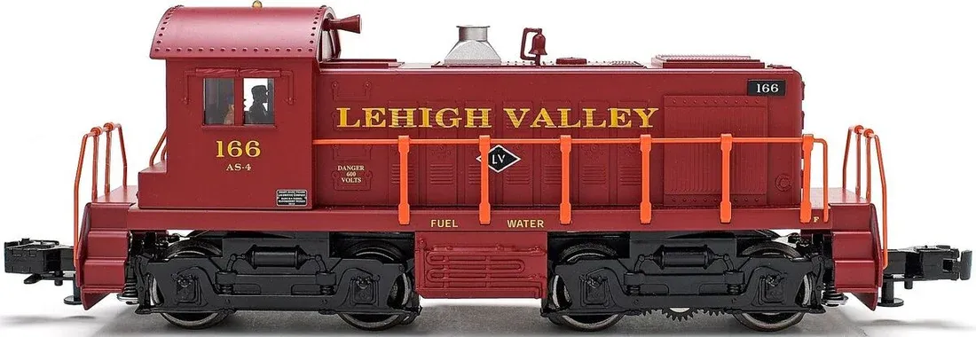 RMT 92338 O Lehigh Valley Bang Alco S-4 Diesel Switcher #166