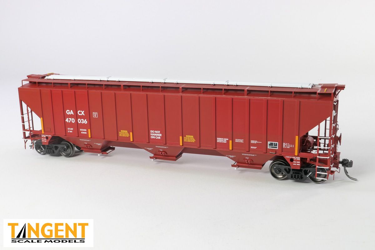 Tangent - GACX “BNSF Patch 2010” Trinity Industries Inc 4750CuFt Covered Hopper, Road Number: 470093