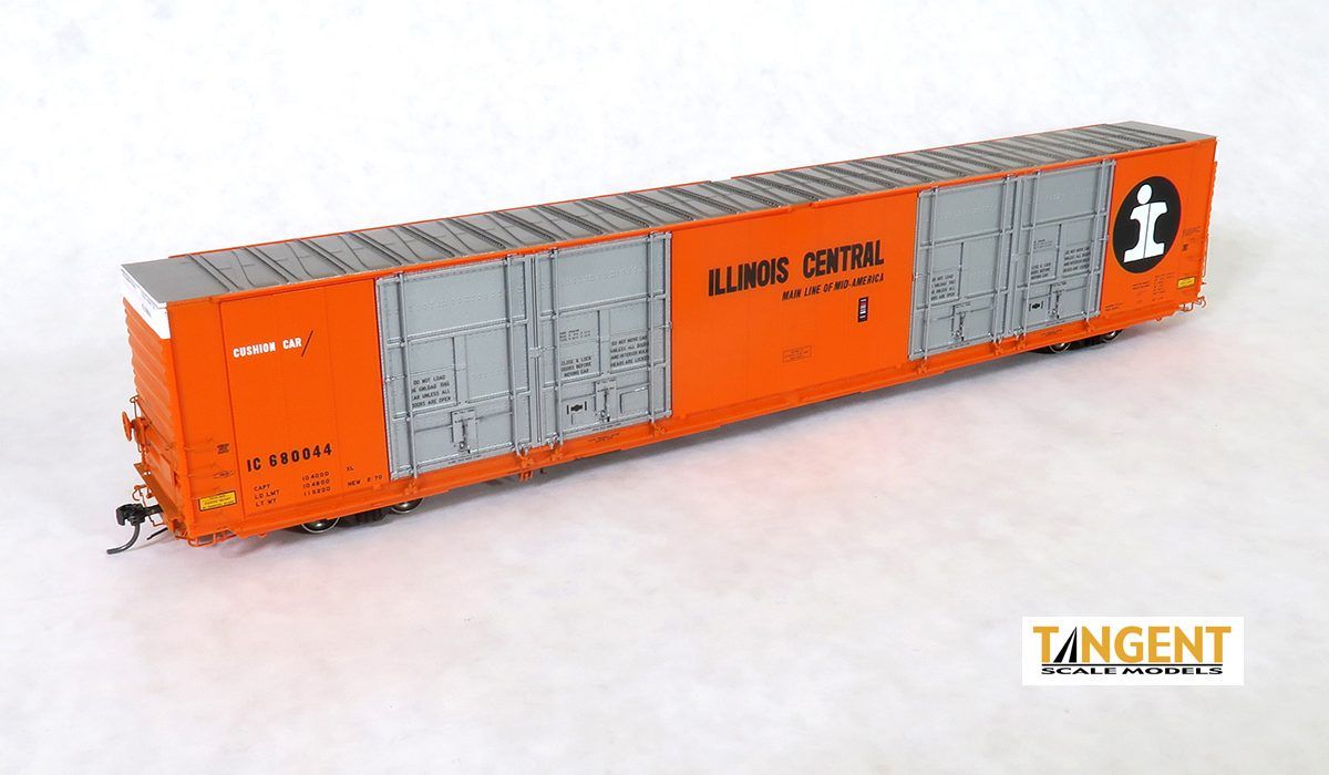 Tangent - IC “Delivery 2-1970” Greenville 86′ Quad Plug Door Box Car, Road Number: 680038