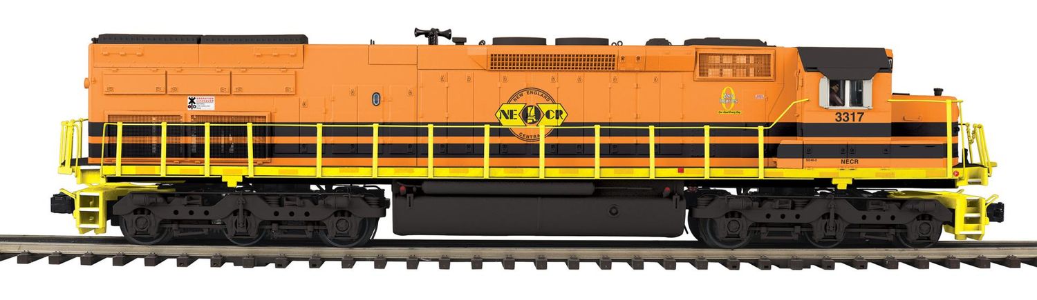 MTH 20-22121-1 O Scale Premier New England Central SD40T-2 Tunnel Motor Diesel Engine w/Proto-Sound 3.0 (Hi-Rail Wheels)