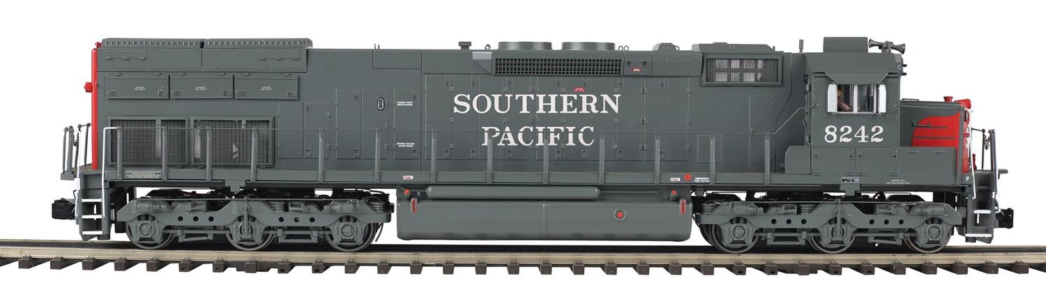 MTH 20-22126-1 O Scale Premier Southern Pacific SD40T-2 Tunnel Motor Diesel Engine w/Proto-Sound 3.0 (Hi-Rail Wheels) #8242