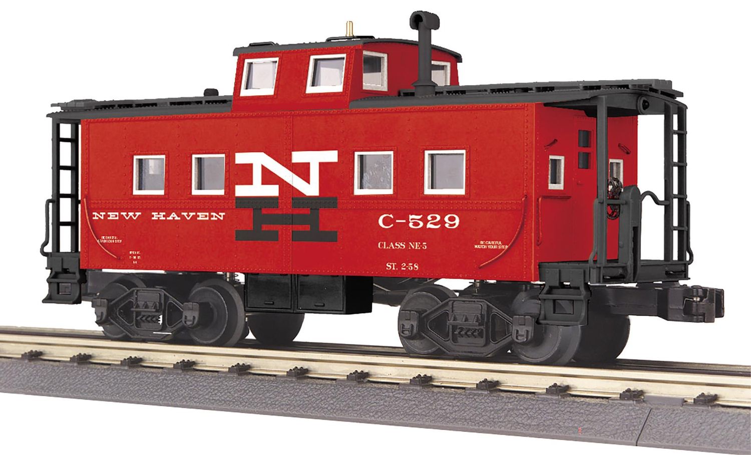MTH RailKing 30-77419 - New Haven Steel Caboose C-529