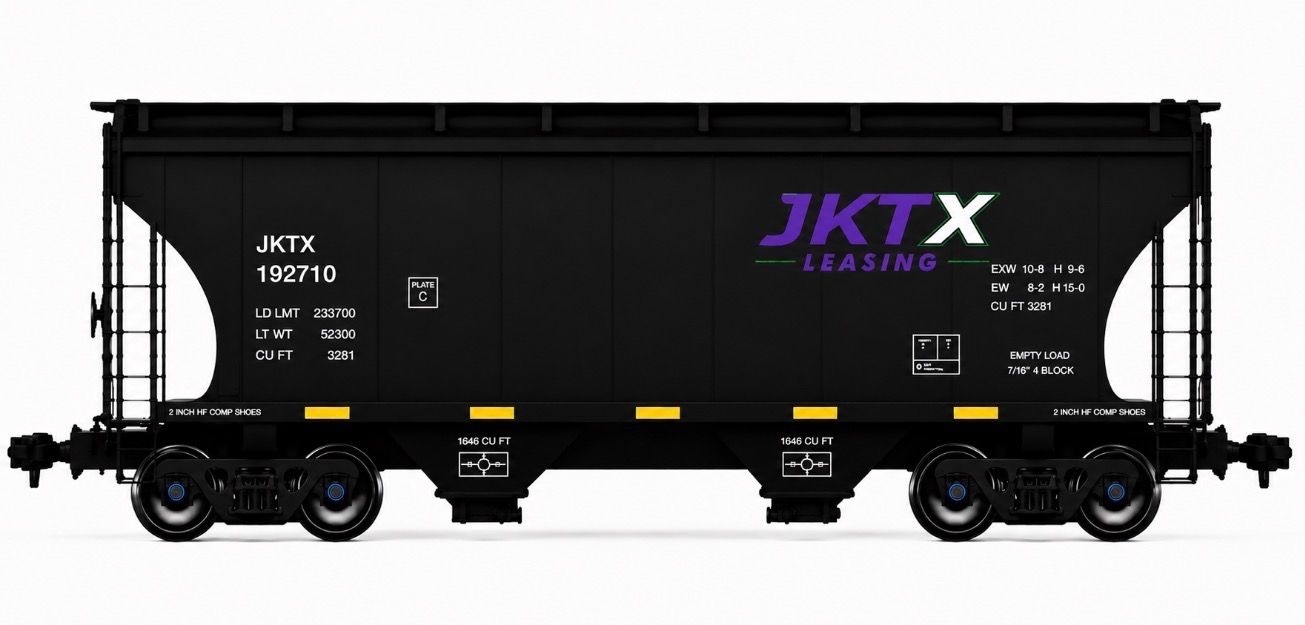 Golden Gate Depot - 39' 3281 Trinity 2- Bay Hopper - JKTX (JOKERS TRAINS), Available Versions: 2RL SET #1