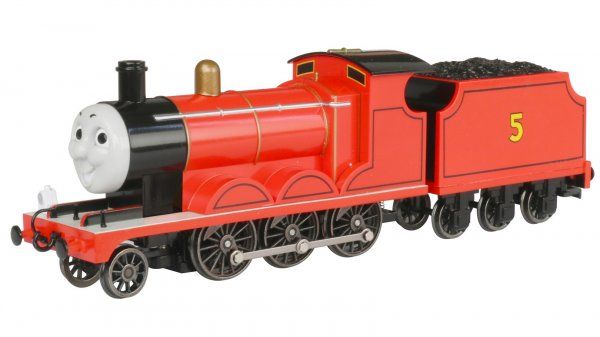 BACHMANN 58743 - JAMES THE RED ENGINE (WITH MOVING EYES) (HO SCALE)