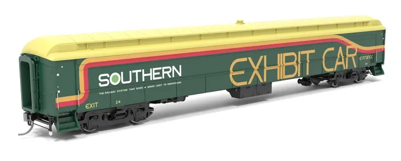 BROADWAY LIMITED 9939 Railroad Exhibit Car, SOU 24, HO Scale