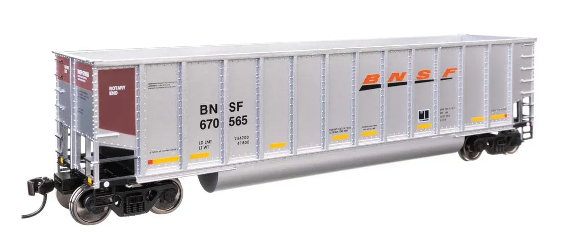 WALTHERS MAINLINE 50' Bethgon Coalporter Gondola - Ready to Run -- BNSF, Road Number: 670565