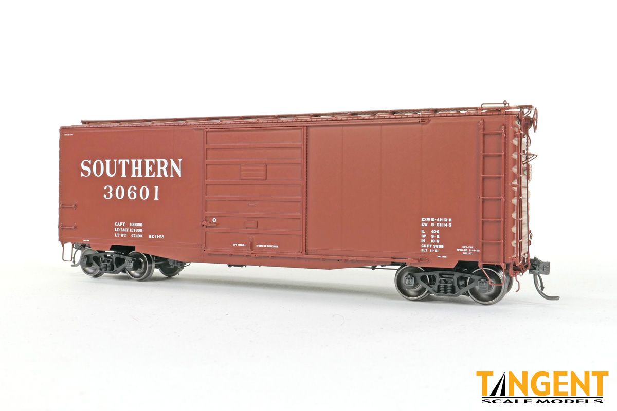 Tangent 26017 Southern (SOU) Repaint 1958+ 40′ PS-1 9′ Door Boxcar, Road Number: 30558