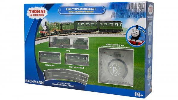 Bachmann 24031 Thomas &amp; Friends Emily N Gauge Steam Passenger Train Set