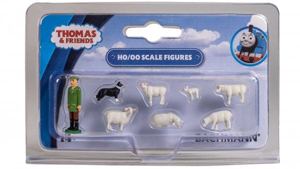Bachmann 33304 HO Farmer McColl, Sheepdog, Sheep
