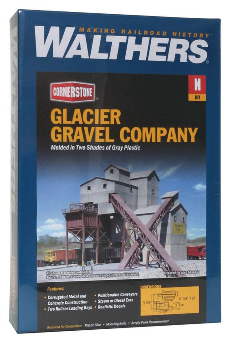 Walthers 933-3241 - Glacier Gravel company