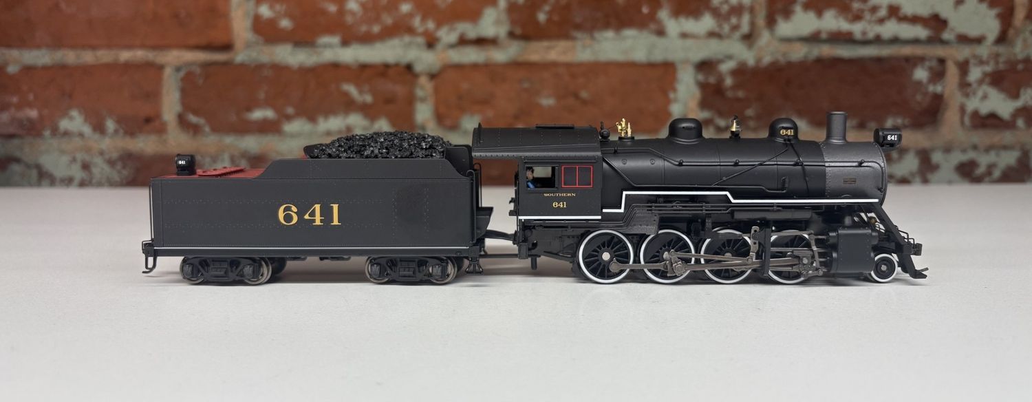 Pre-owned Broadway Limited 7335 HO SOU 2-8-0 Consolidation Steam Locomotive Paragon4 Sound/DC/DCC #641
