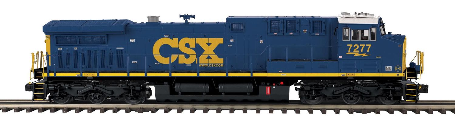 MTH Premier 20-22141-1 CSX #7277AC44C6M Diesel Engine w/Proto-Sound 3.0 (Hi-Rail Wheels)