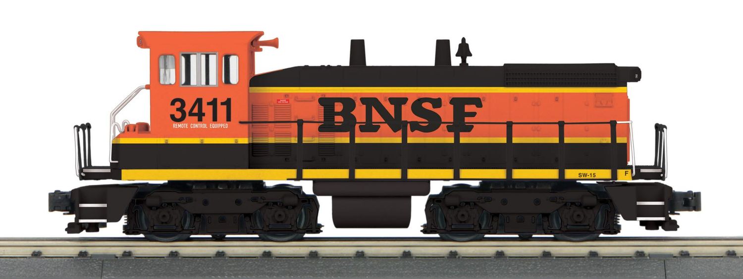 MTH 30-21428-1 O Scale RailKing BNSF SW1500 Diesel Switcher w/Proto-Sound 3.0