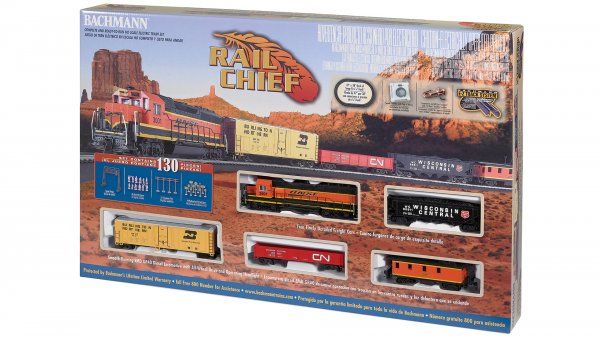 BACHMANN 00706 HO RAIL CHIEF BNSF TRAIN SET